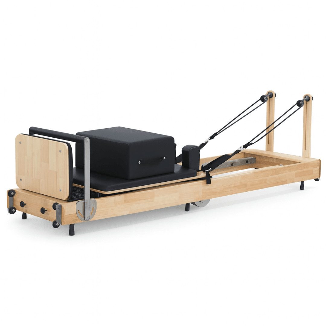 PH Fitness Pilates-Reformer Z88, klappbar, Hartholz, 5 Federn