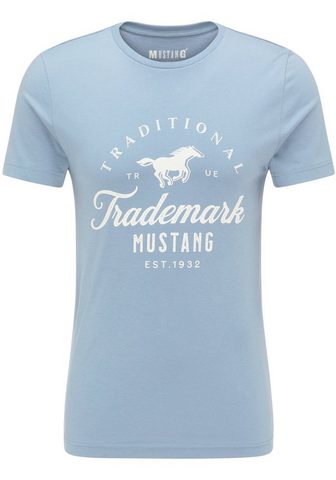 MUSTANG Футболка »Aaron C Print«
