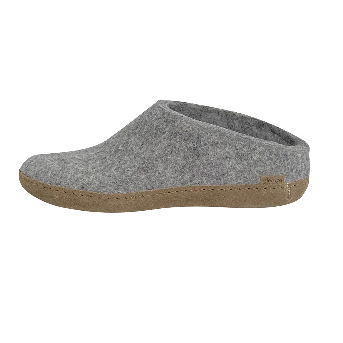 glerups dk Ledersohle Pantoffel (1-tlg) Шльопанці - Aus 100% reiner Naturwolle, Schützt vor Geruch