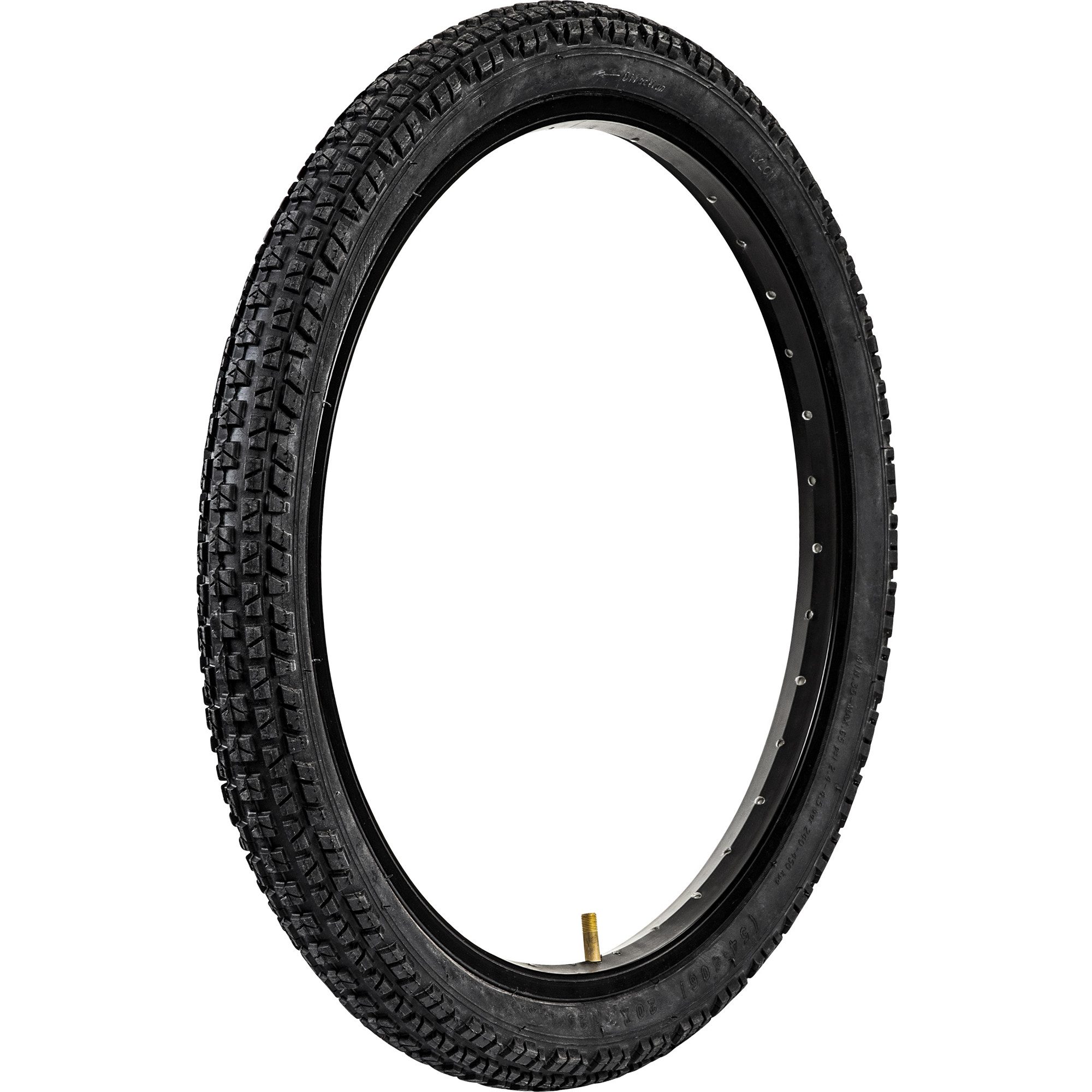 MTF Tyres Fahrradreifen BMX, (1-tlg), MTB Fahrradreifen 20 Zoll Reifen für Kinderfahrrad Stollenprofil