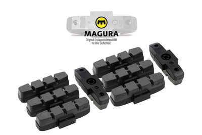 Magura Bremsbelag 4 Paar MAGURA Original Brems Beläge Gummi hydraulische Felgenbremse