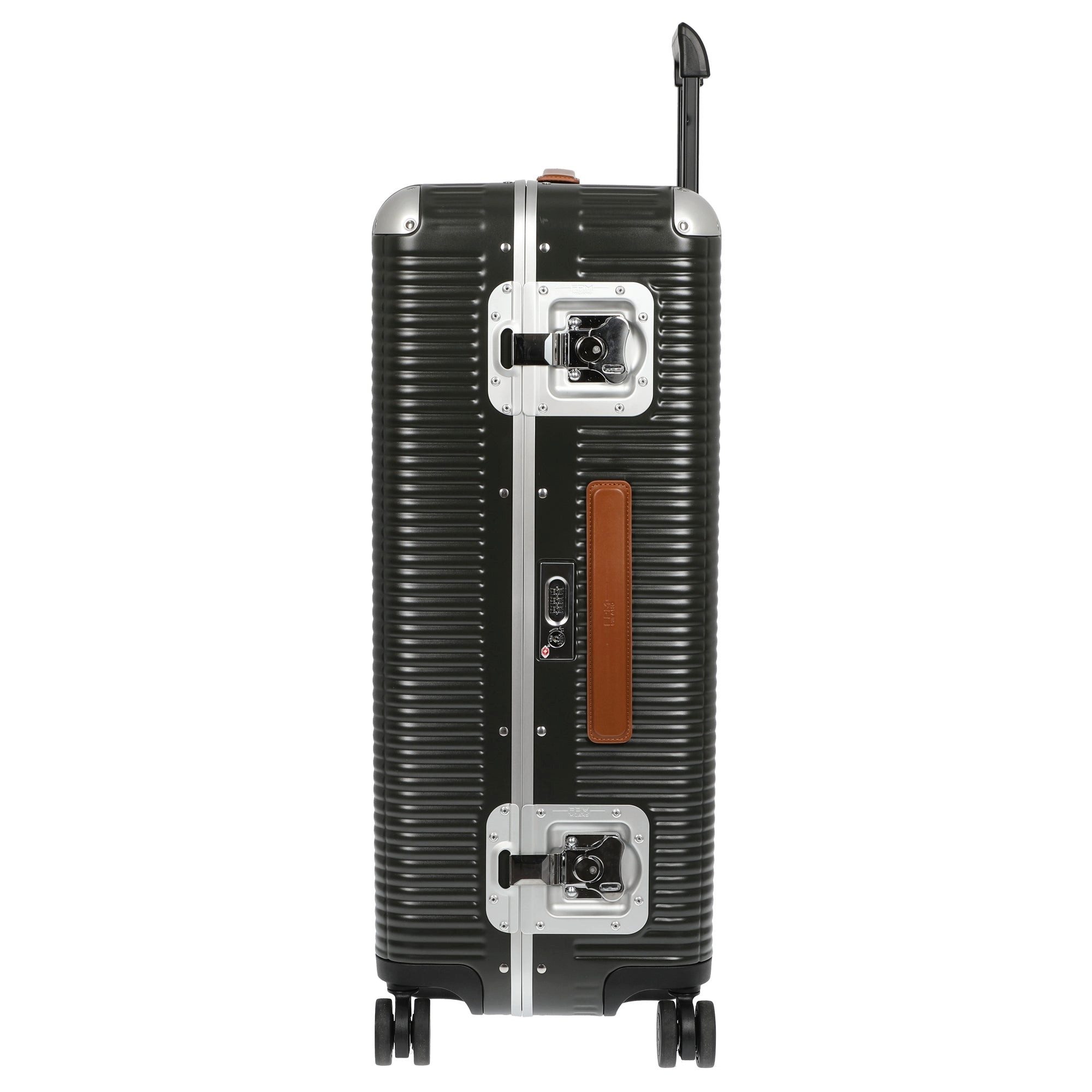 FPM Koffer Milano Bank Light Spinner 76 - 4-Rollen-Trolley 76 cm (moss green), 4 Rollen Rollen