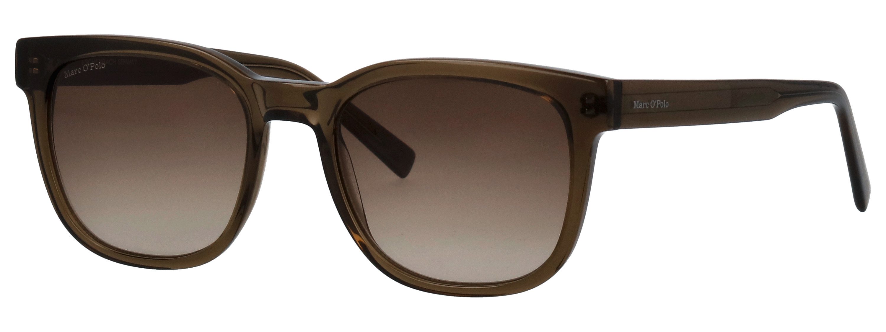 Marc O'Polo Sonnenbrille Modell 506233 Form Karree/Soft, Logoschriftzug auf Bügel, Kunststofffassung