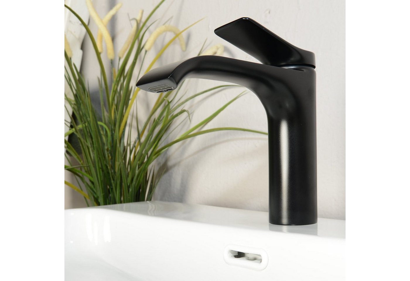 Thumbnail - Grohe Waschtischarmatur hansgrohe Vivenis Einhebel-Waschtischmischer 110 mattschwarz 31349