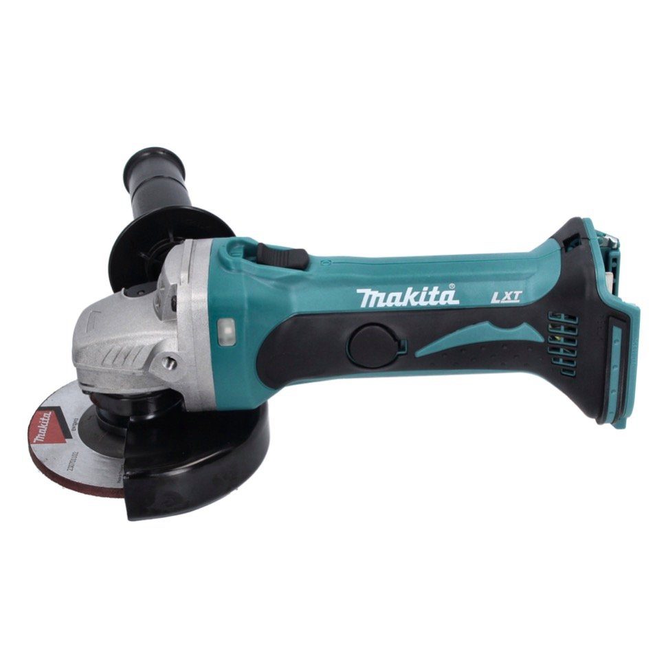 Makita Winkelschleifer DGA 452 F1J Akku Winkelschleifer 18 V 115 mm + 1x Akku 3,0 Ah + Makpa