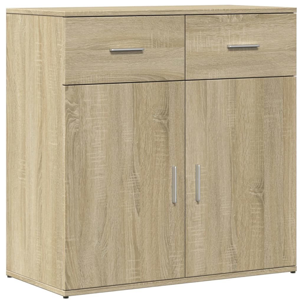 vidaXL Sideboard Sideboard Sonoma-Eiche 79x38x80 cm Holzwerkstoff (1 St) günstig online kaufen