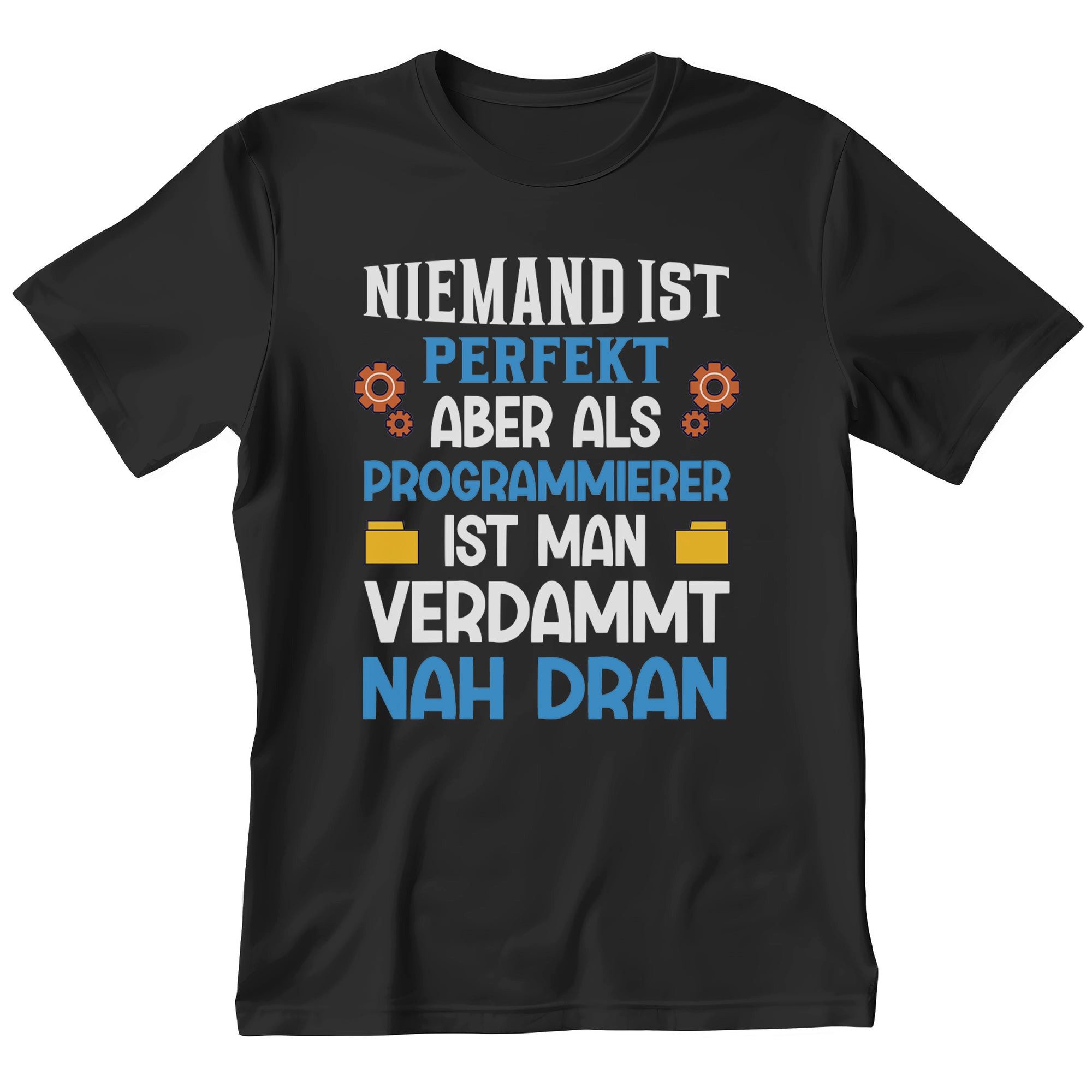 T-Shirt Programmierer Geschenk Männer Spruch Beruf Studium Abschluss