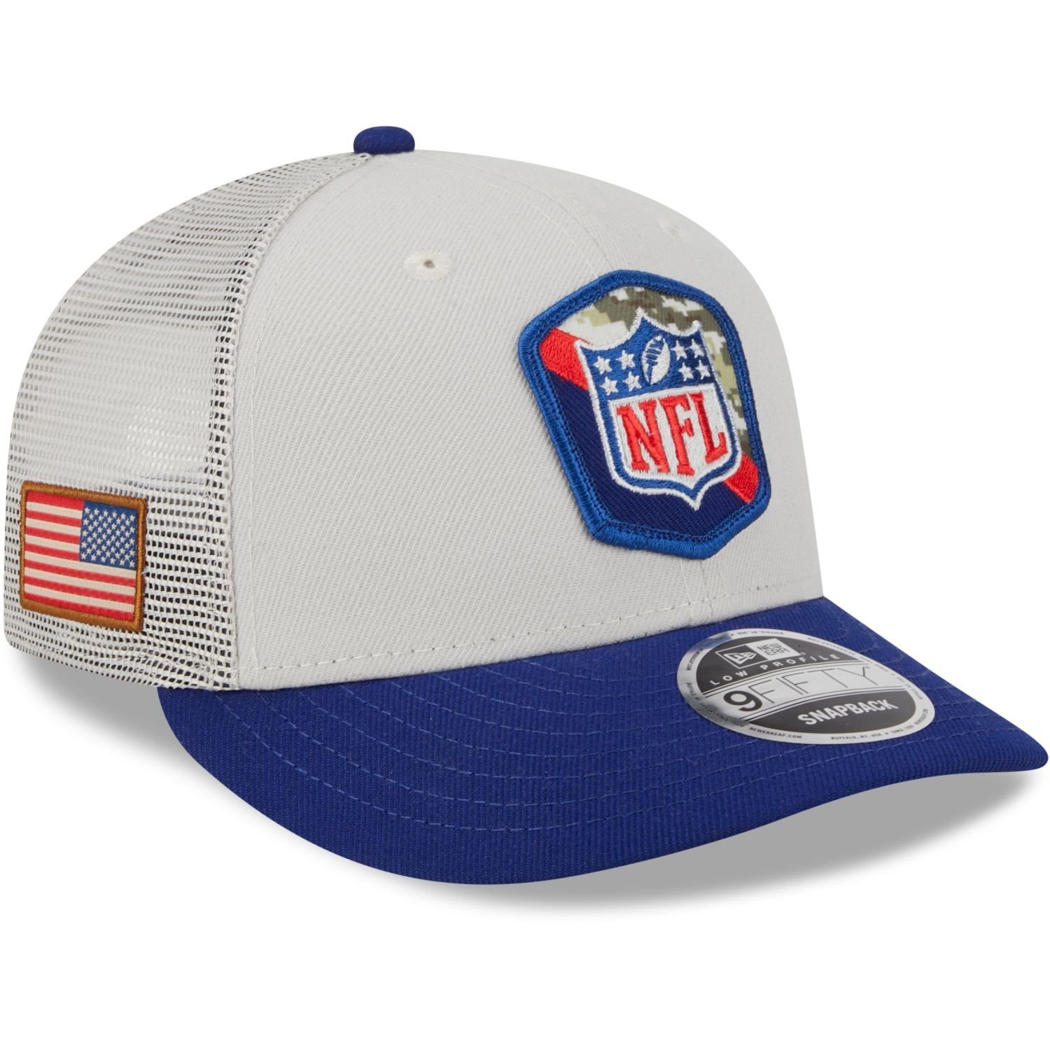 New SHIELD Era NFL to Cap Profile Snap Salute Low 9Fifty NFL Snapback Service