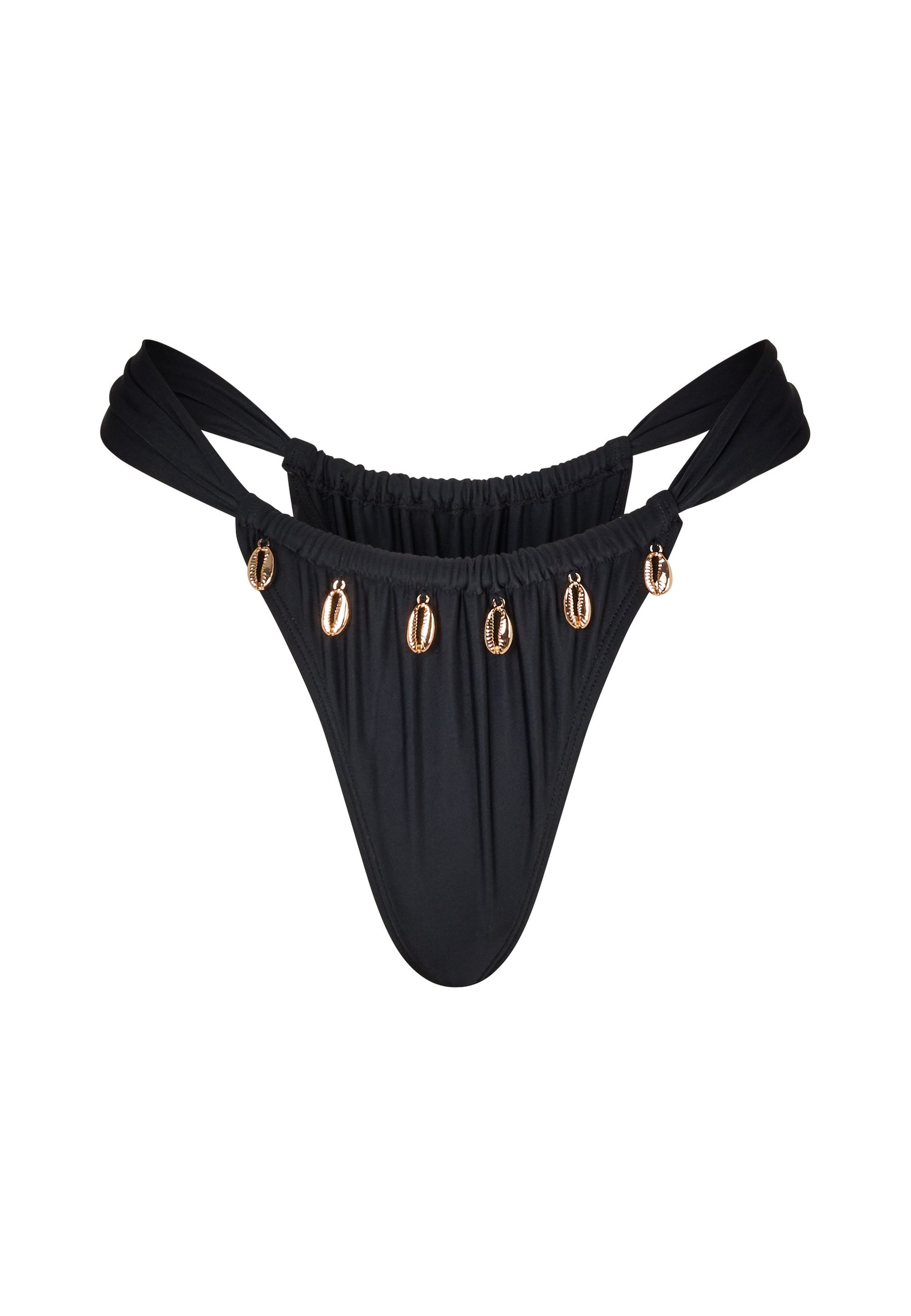 Moda Minx Bikini-Hose Gold Shells Rouched günstig online kaufen