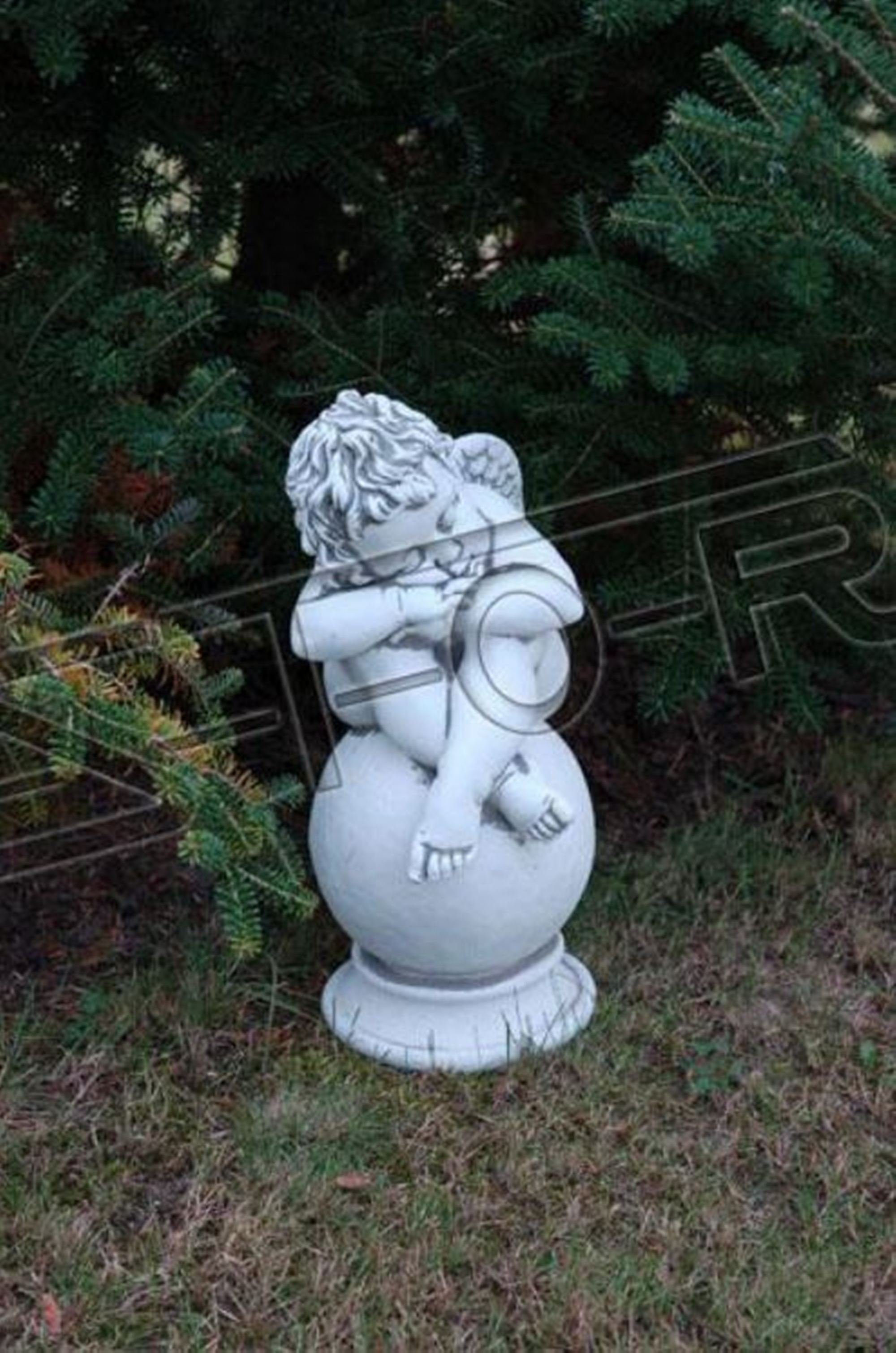 JVmoebel Skulptur Grabschmuck Grab Stein Dekoration Engel Figur Skulptur Gott Heilig | Skulpturen