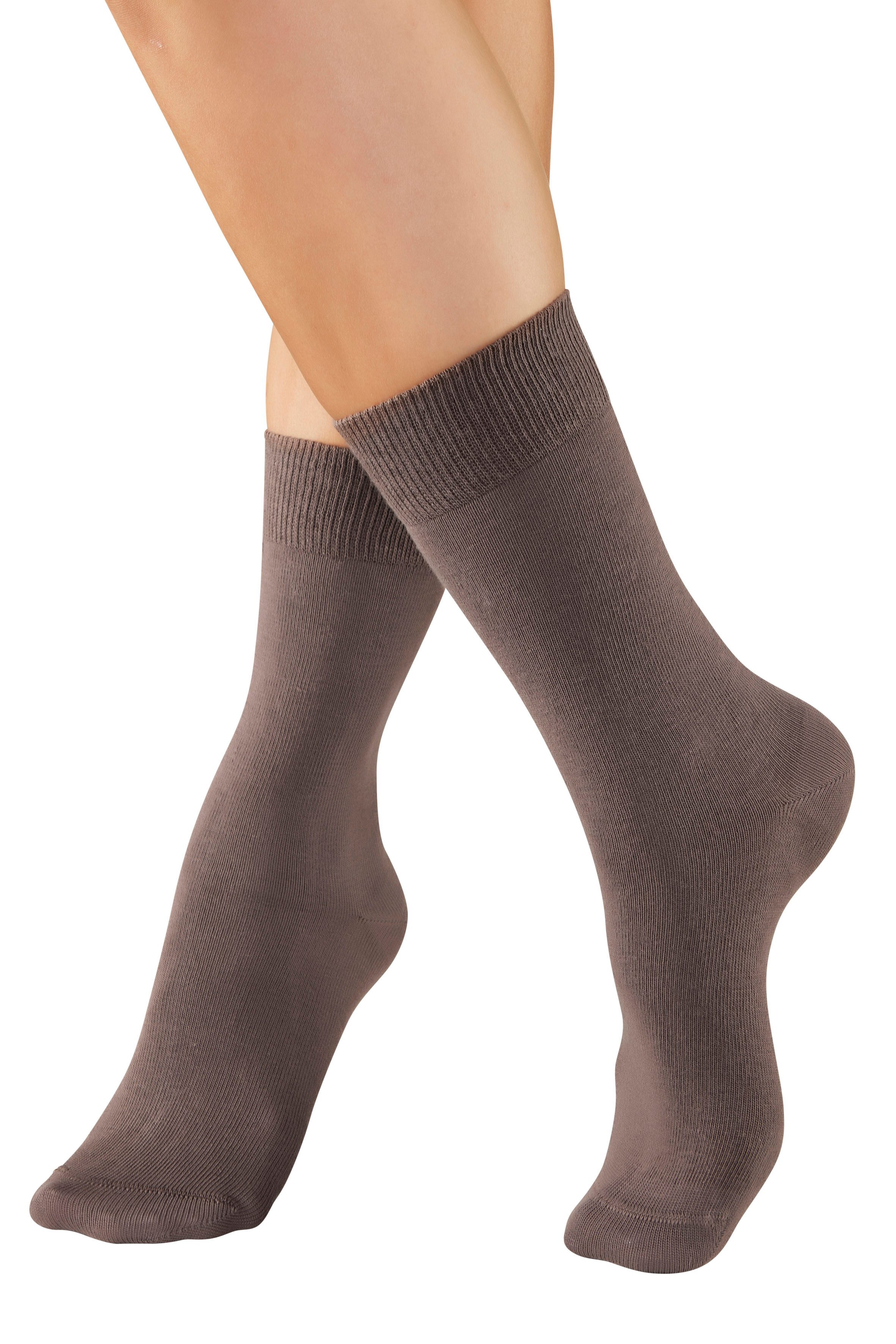 H.I.S Basicsocken Damen und Herren Atmungsaktiver Baumwollanteil, Business, Basic (Packung, 20-Paar, Gr. 35-38 bis 47-48) zwei Längen im Kombi Pack – Bild 3 von 5