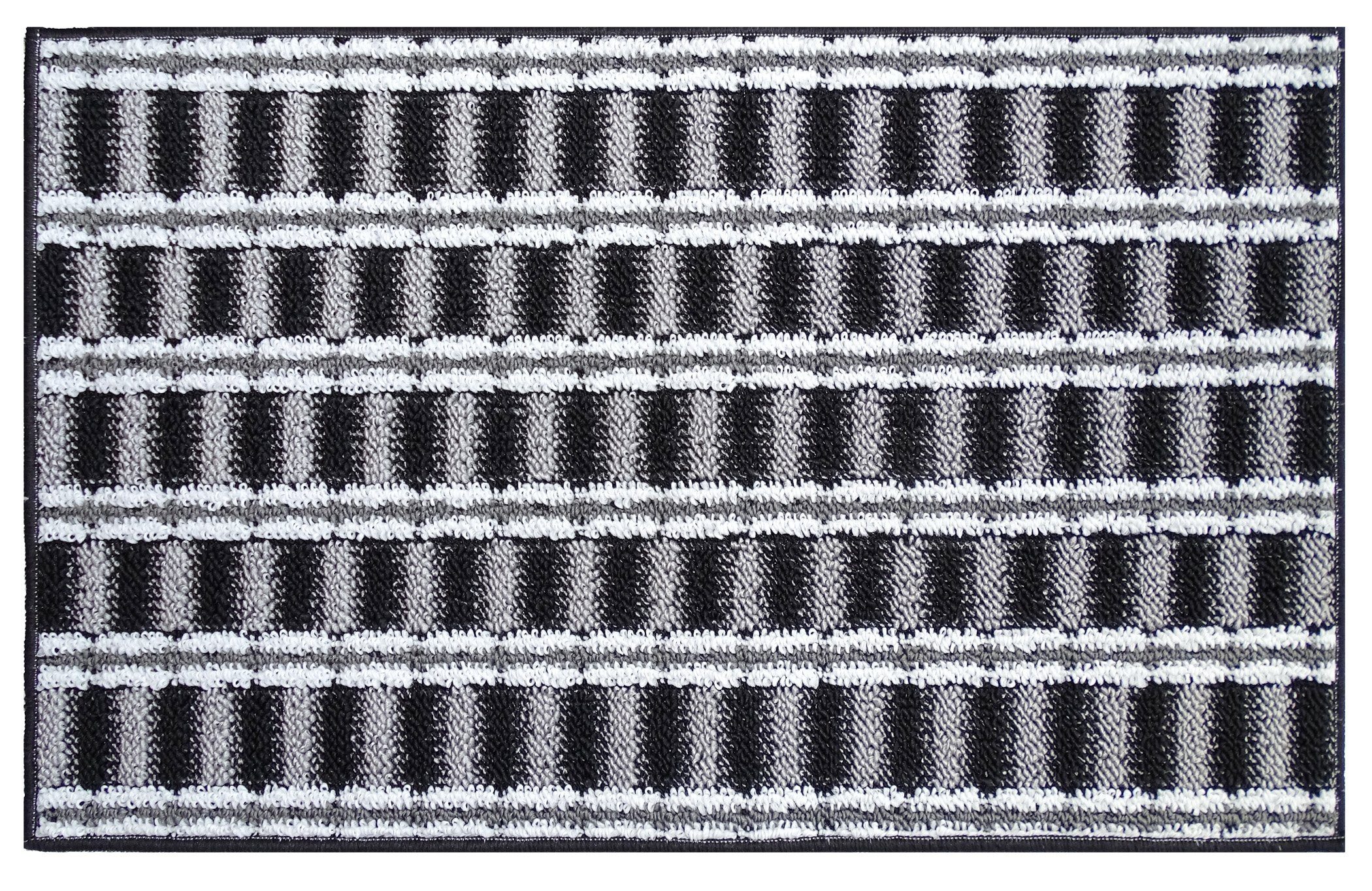 10 Peonia, grau cm, Küchenteppich Lashuma, 50x80 Küchenmatte rechteckig, Küchenläufer Höhe: mm, weich