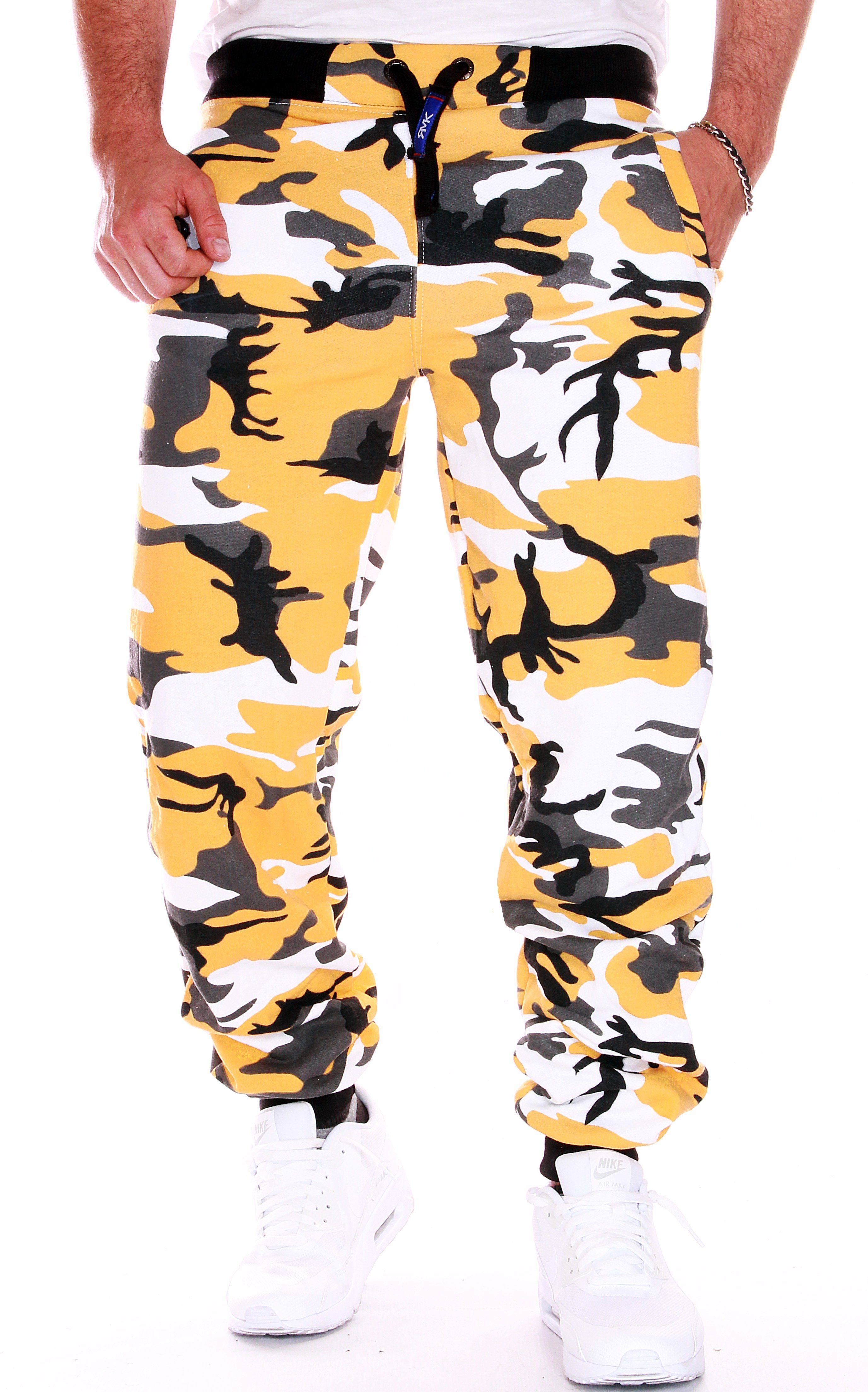 RMK Jogginghose Herren Trainingshose Fitnesshose Sport Hose Sweatpants Camouflage