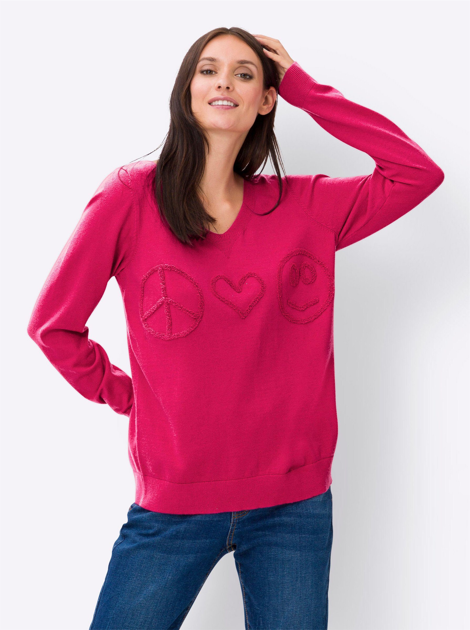 heine Strickpullover Feinstrickpullover günstig online kaufen