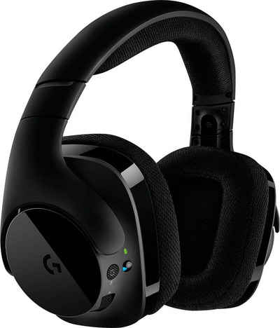 Logitech G »G533 WIRELESS« Gaming-Headset (Mikrofon abnehmbar, Rauschunterdrückung, WLAN (WiFi)