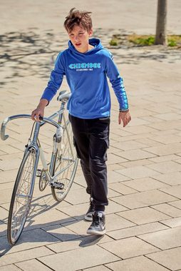 Chiemsee Kapuzenshirt mit seitlichen Streifen