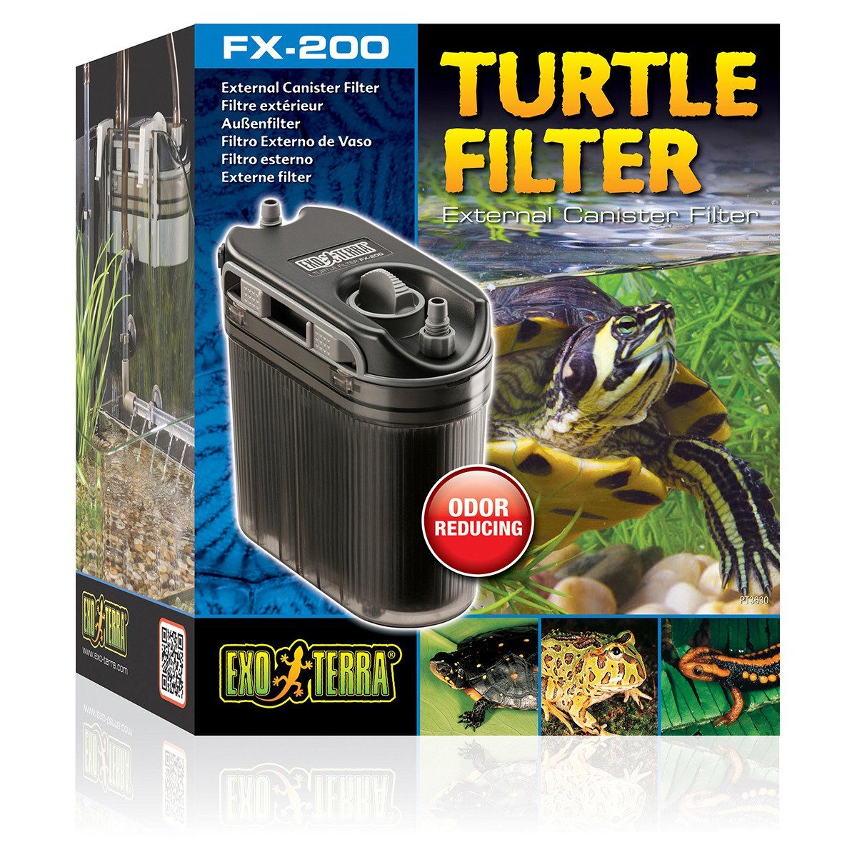Exo Terra Aquariumfilter Turtle Filter FX-200