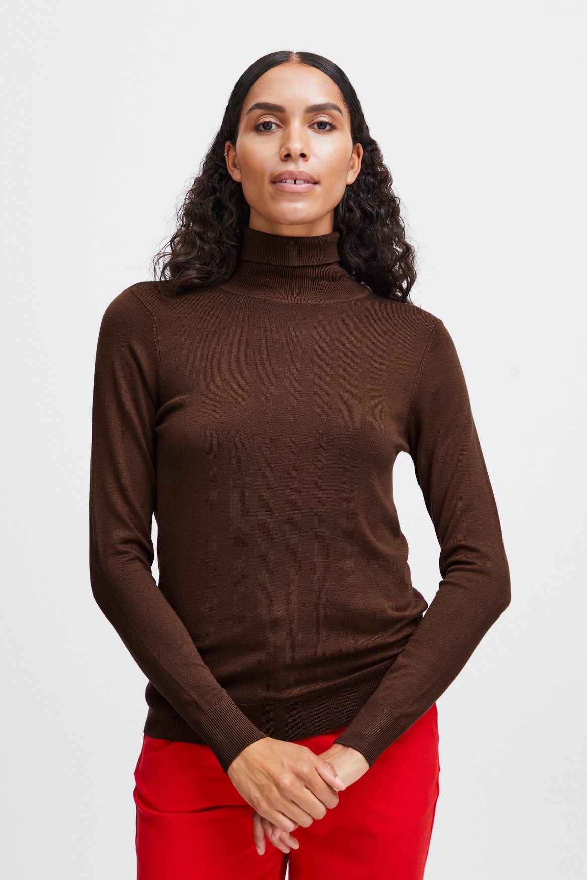 b.young Strickpullover Feinstrick Langarm BYMMPIMBA1 BYMMPIMBA1 günstig online kaufen