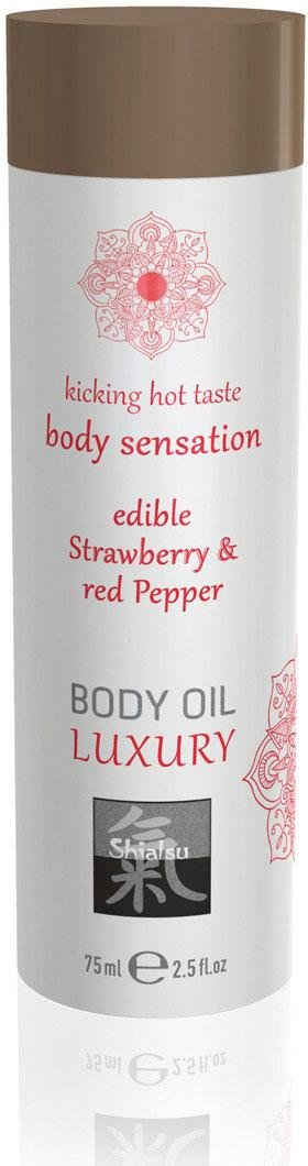 Shiatsu Massageöl »Body Oil Erdbeere 75 Massage«