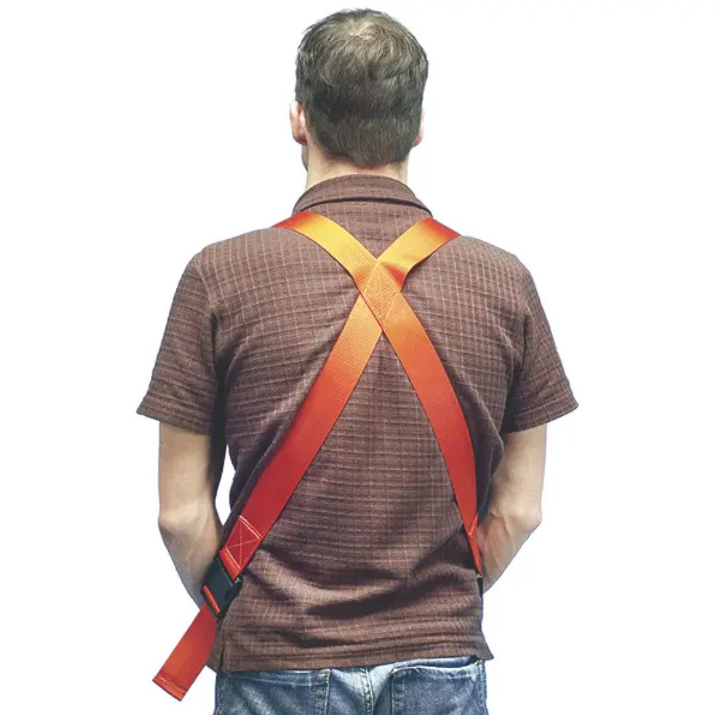 DocMed Erste-Hilfe-Set Lifeguard Spezial Gurtsystem, (ergonomische Tragehilfe Notfallmedizin, 1 St), Patiententransport, Schnelles Anlegen, Extrem reißfestes