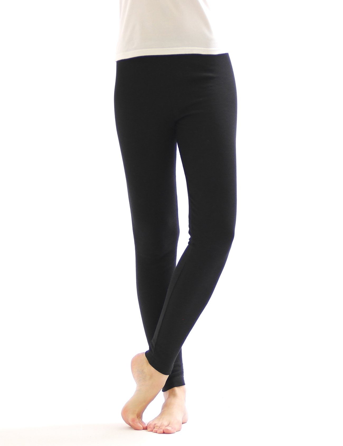 YESET Thermo Leggings Damen - Baumwolle Fleece Warm & Weich