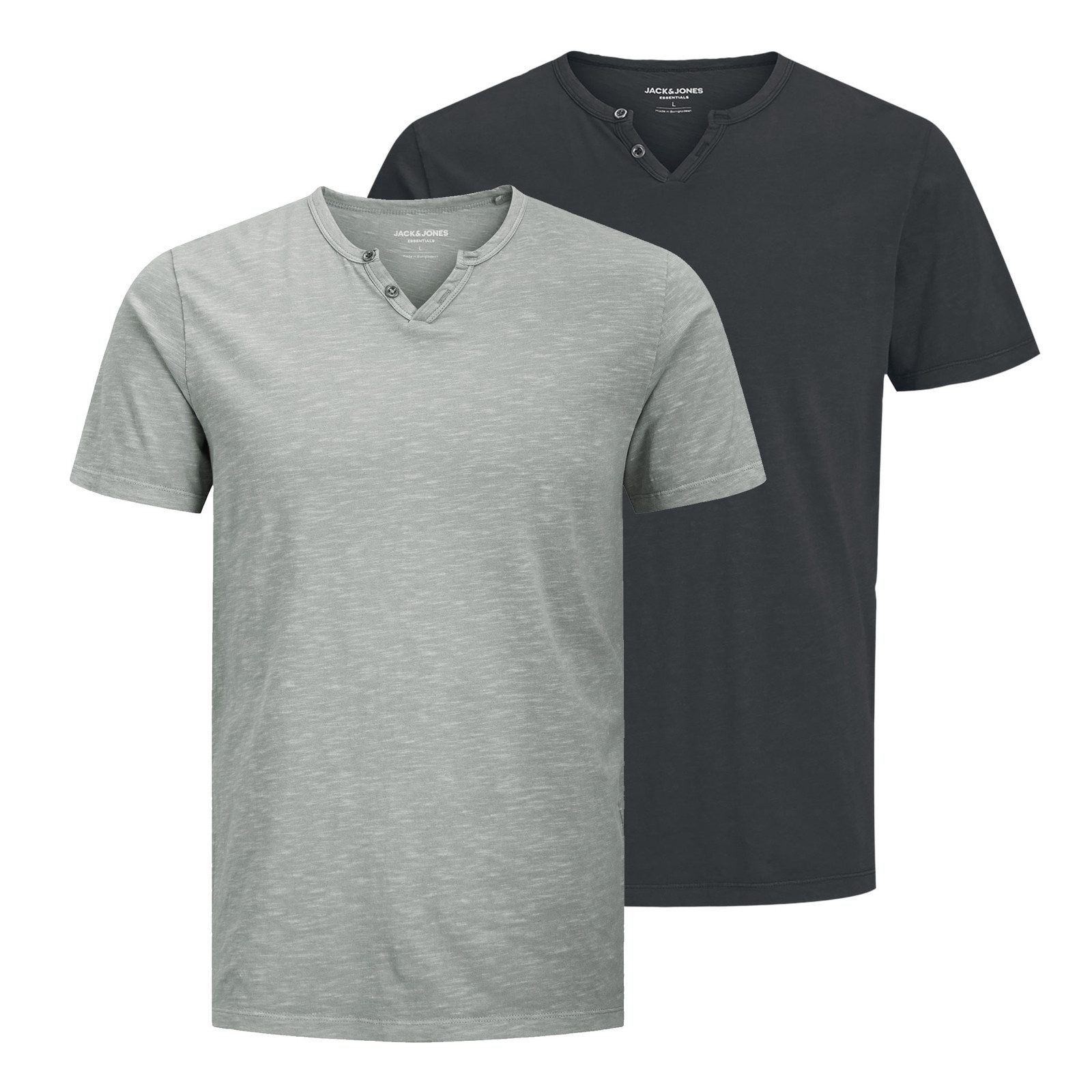 Jack & Jones T-Shirt JJESPLIT Neck günstig online kaufen