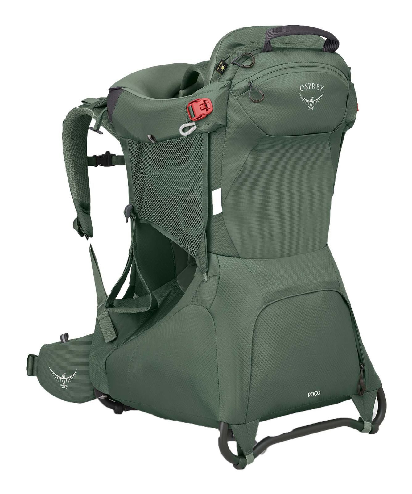 Osprey Babytrage Child Carrier With Raincover (Set, 2-tlg)