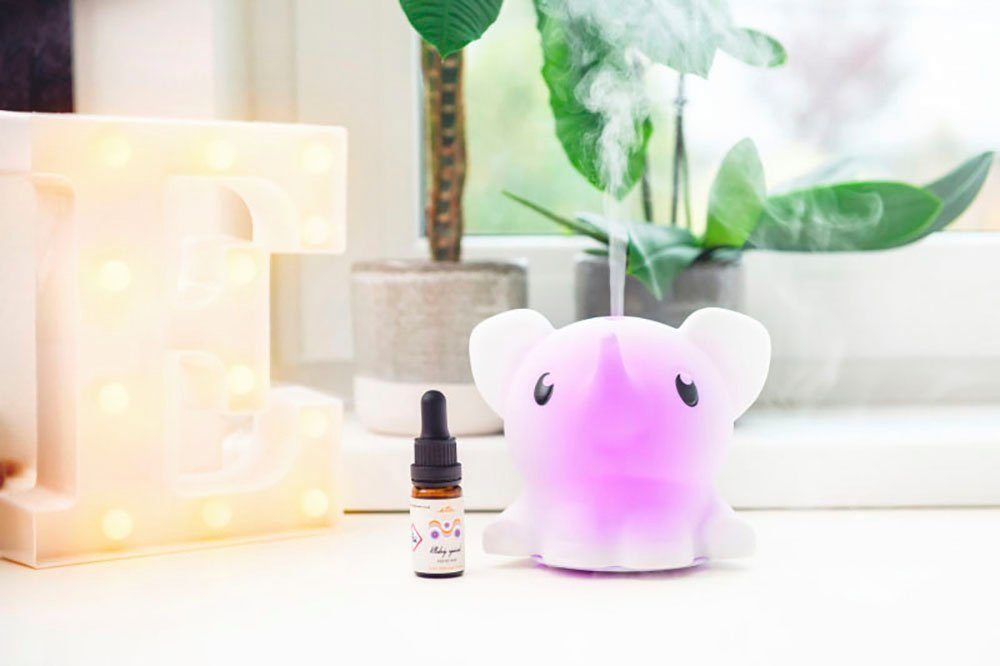 eta Diffuser Manny, 0,9 l Wassertank, Luftbefeuchtung und Aromatherapie, Ultraschalltechnologie, Vernebelung