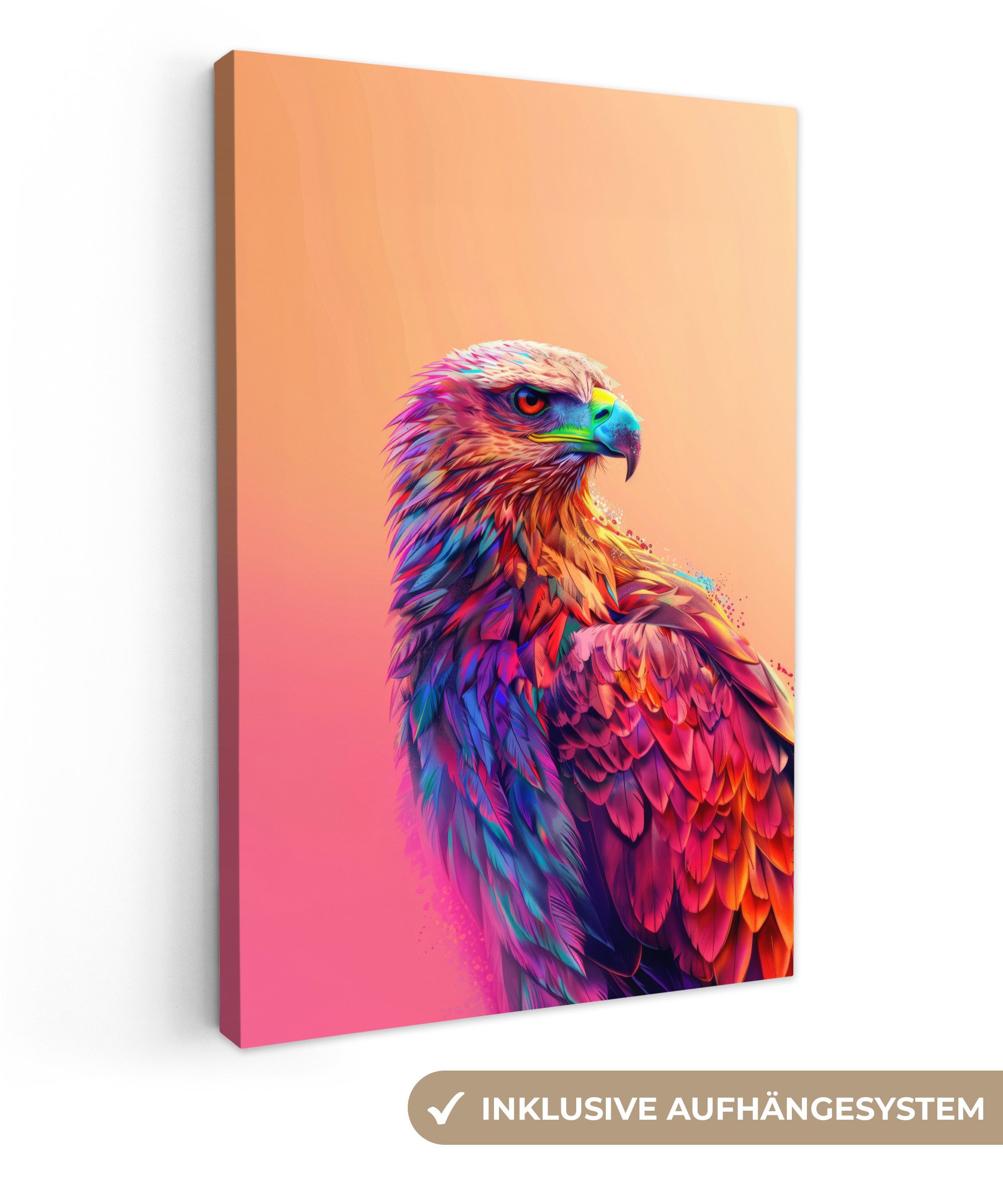 OneMillionCanvasses® Leinwandbild Adler - Vogel - günstig online kaufen
