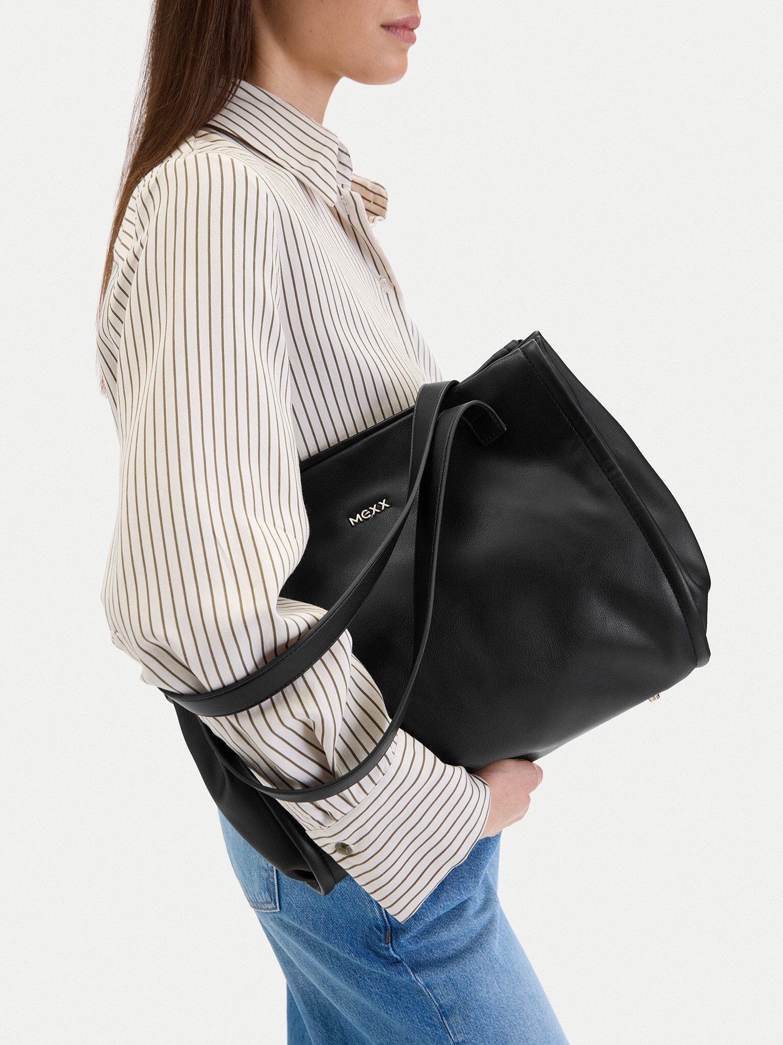 Mexx Handtasche Mexx Damenhandtasche Schwarz MEXX-EO-MEXX-B-002-09 Schwarz