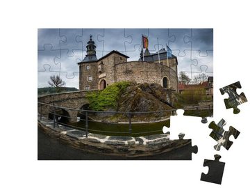 puzzleYOU Puzzle Schloss Lauenstein, 48 Puzzleteile, puzzleYOU-Kollektionen Burgen