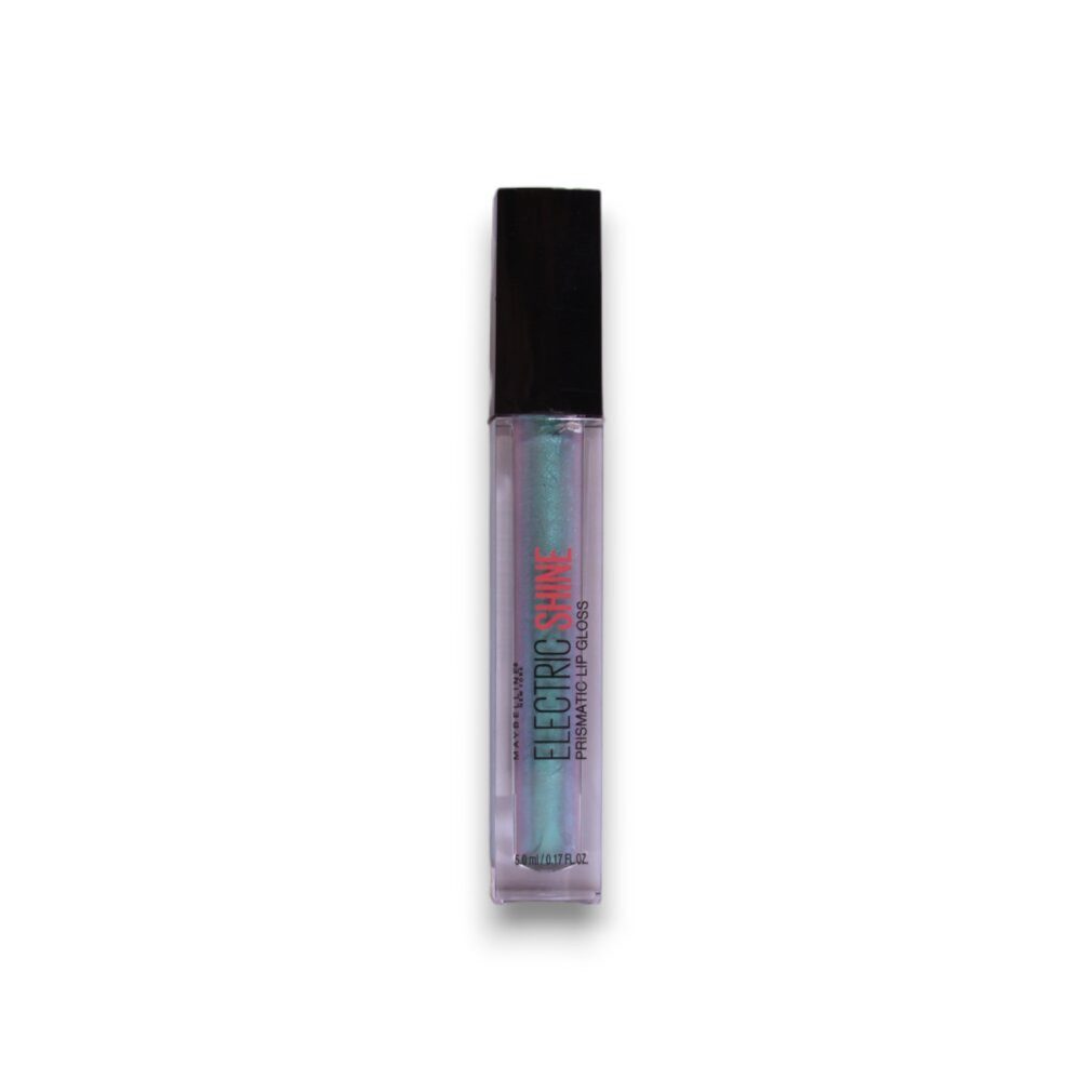MAYBELLINE NEW YORK Lipgloss Electrio Shine Prismatic Lip Gloss 165 Electric Blue 5ml