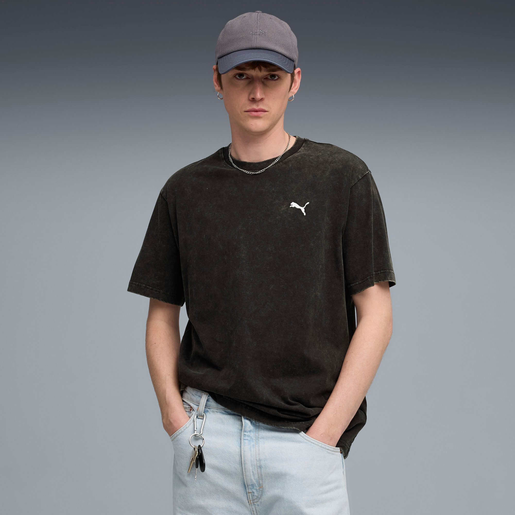 PUMA T-Shirt ESS ELEVATED RELAXED WASH günstig online kaufen