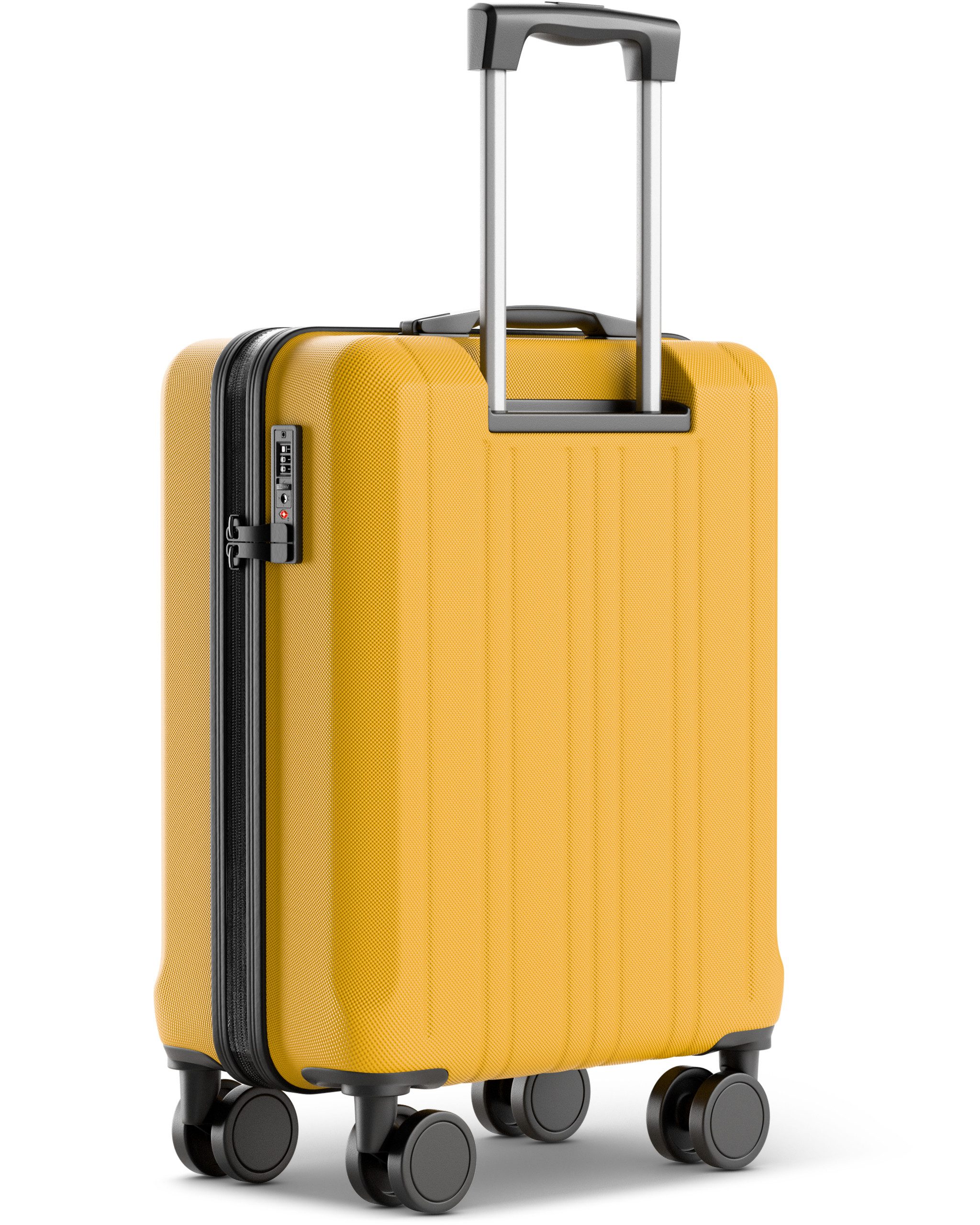 Wertes Koffer Handgepäck Koffer 55x40x20cm - 36L - TSA Schloss, 4 Rollen