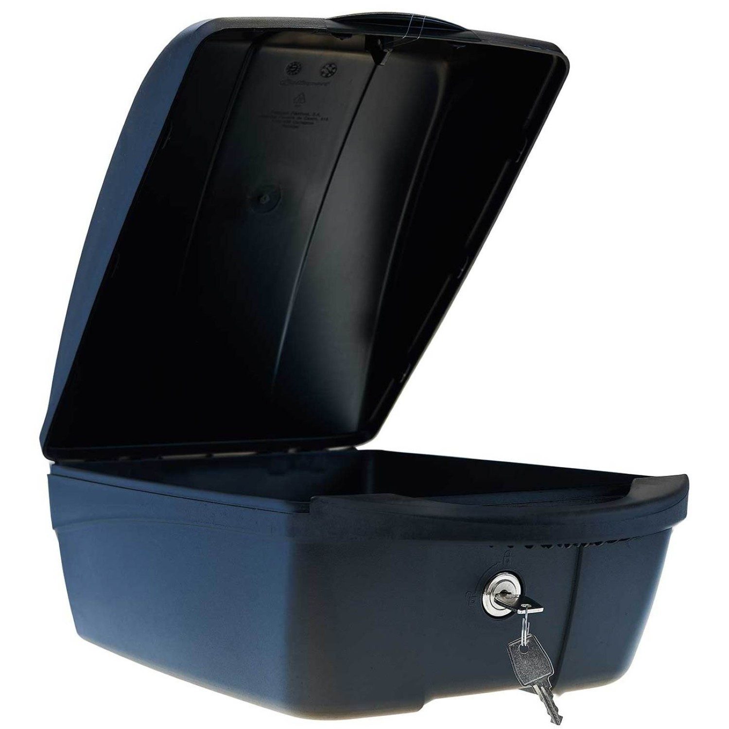 Diedrich Filmer GmbH Fahrradkoffer 2in1 Topcase 11L Fahrradkoffer Gepäckträger, Fahrradbox Box Top Case Helmkoffer Fahrrad-Helm Transportkoffer Griff