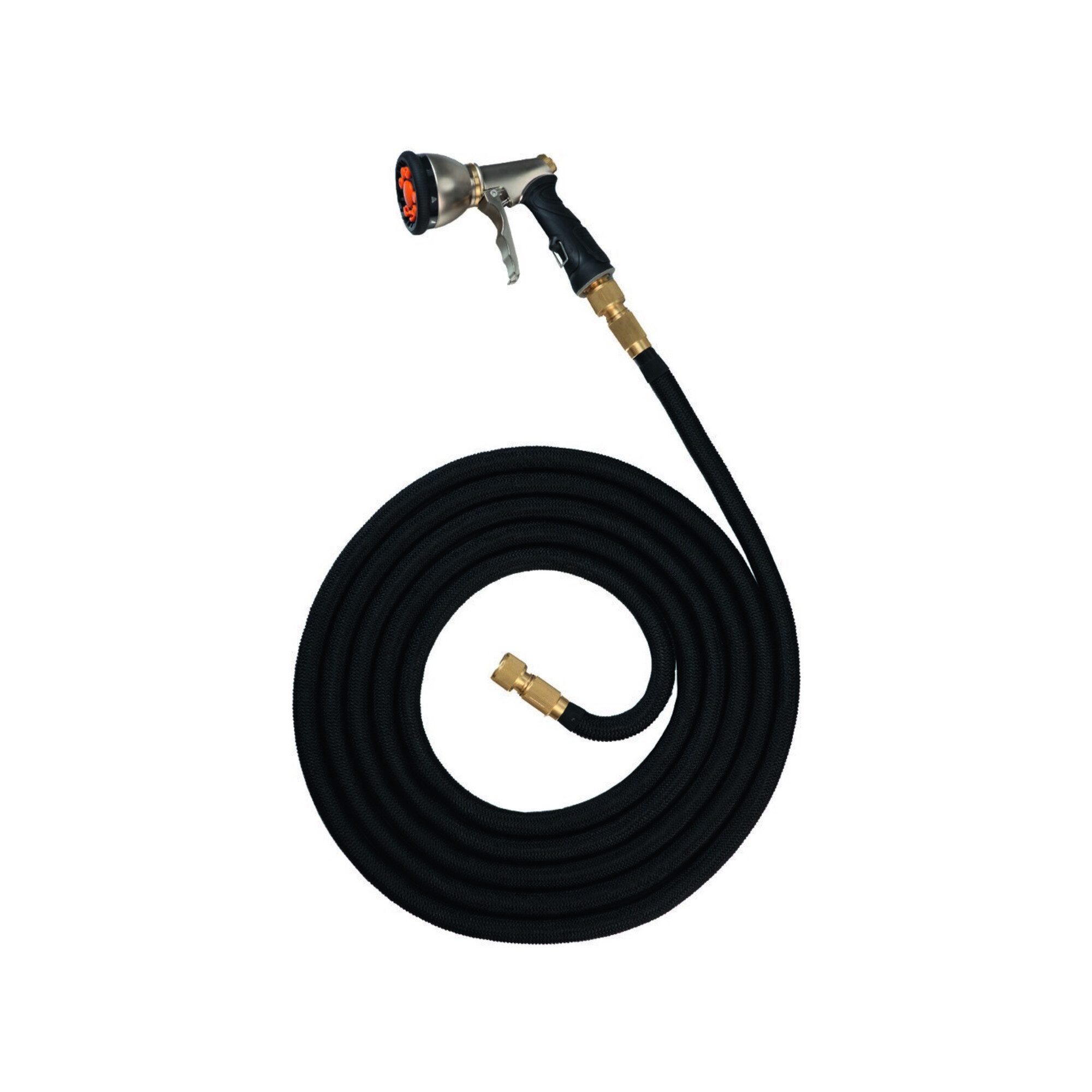 Floraworld Kompressor floraworld Gartenschlauch verl. bis 30m Comfort Inkl. Armaturen-Set Me
