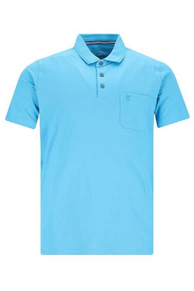 Hajo Poloshirt 20083-609 Flachstrickkragen mit 3-er günstig online kaufen