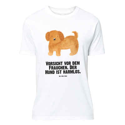 Mr. & Mrs. Panda T-Shirt Hund Flauschig - Weiß - Geschenk, Hundebesitzer, Nachthemd, kuschelig (1-tlg)