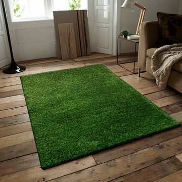 Hochflor-Teppich Manhatten 201, RESITAL The Voice of Carpet, rechteckig, Höhe: 50 mm, gewebt, ideal im Wohnzimmer & Schlafzimmer
