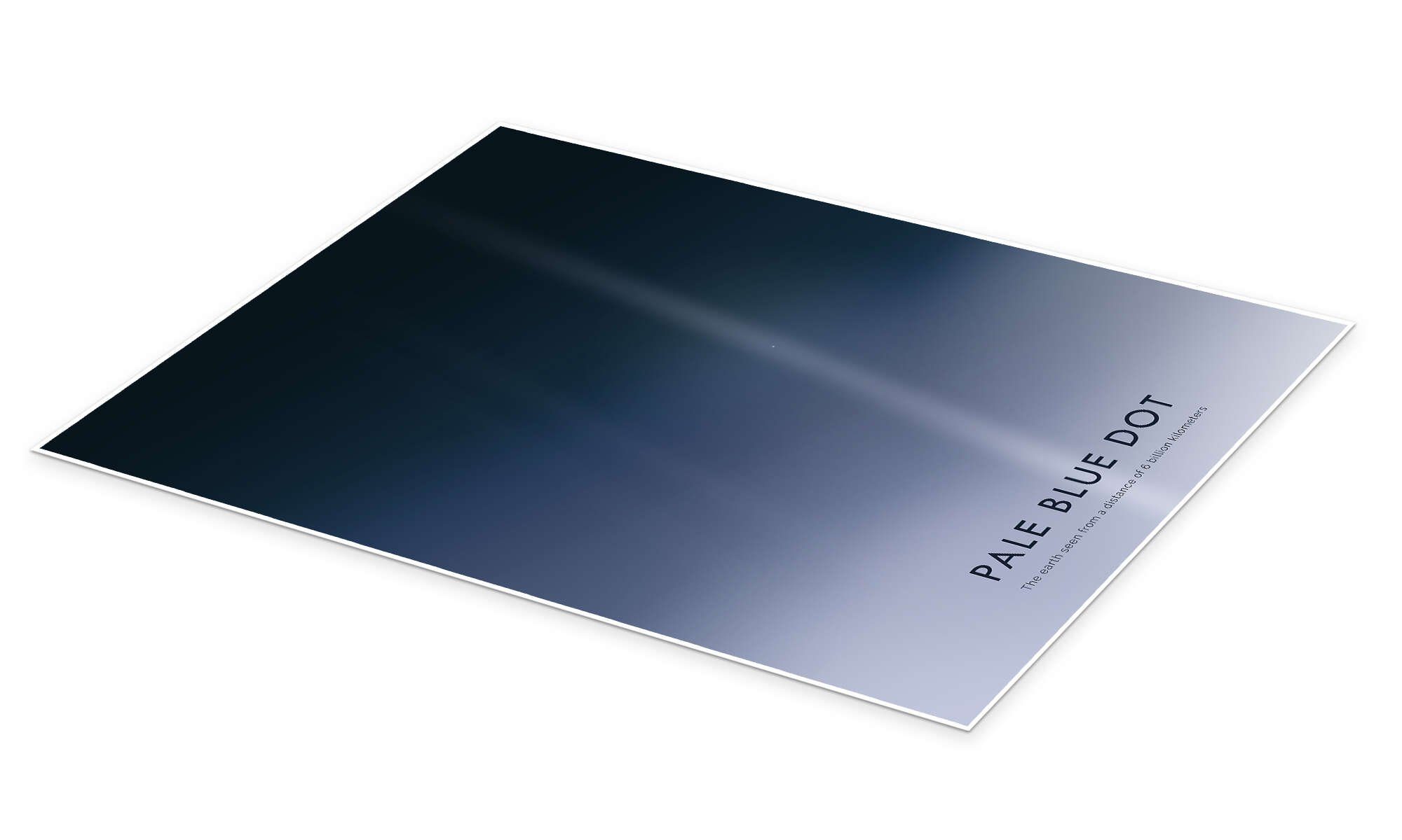 Posterlounge Wandbild Pale Blue Dot, NASA, erhältlich als Poster, Leinwandb günstig online kaufen