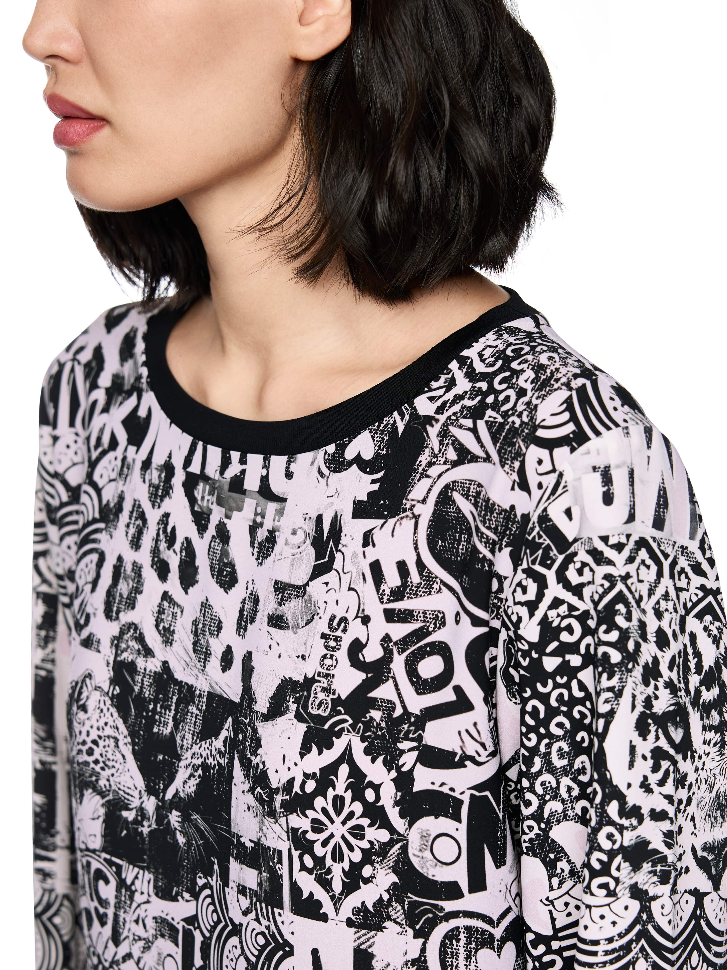 Marc Cain Midikleid Check it Up Premium Damenmode Sportkleid Langarm mit Al günstig online kaufen