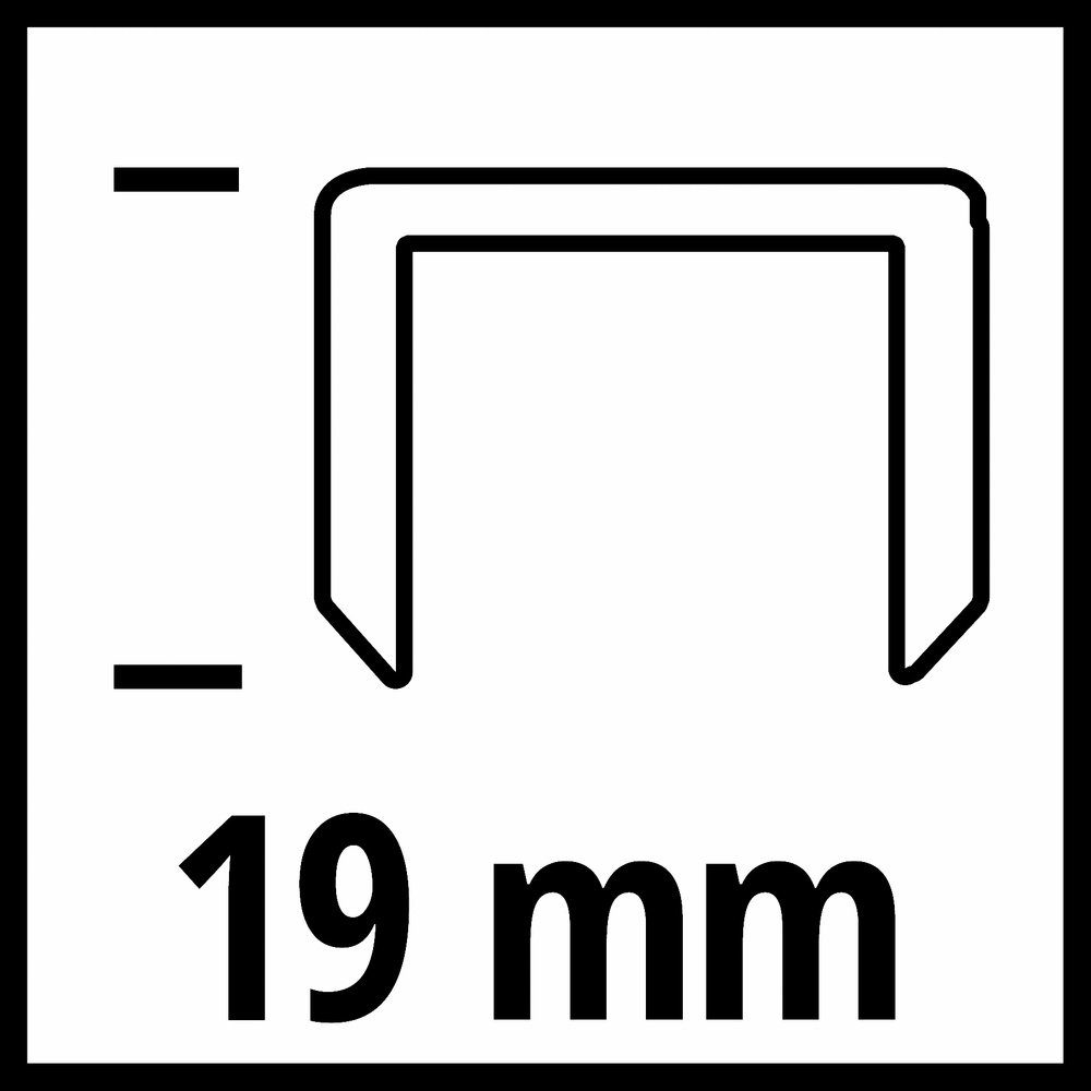Einhell Tackerklammer Einhell 4137875 Schmalrückenklammern 3000 St. Abmessungen (L x B) 19