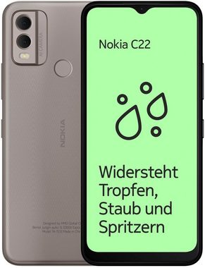 Nokia C22, 2+64GB Smartphone (16,56 cm/6,52 Zoll, 64 GB Speicherplatz, 13 MP Kamera)