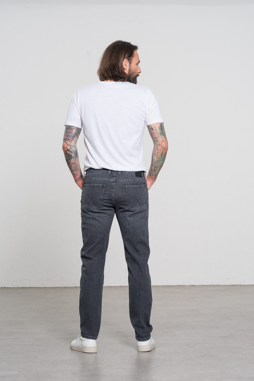 Feuervogl 5-Pocket-Jeans fv-Fi:nn, Medium Waist, Slim Fit, Herrenjeans 5-Pocket-Style