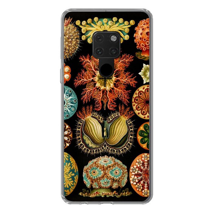 MuchoWow Handyhülle Vintage - Ernst Haeckel - Meerestier - Natur - Meer - Kunst Phone Case Handyhülle Huawei Mate 20 Silikon Schutzhülle