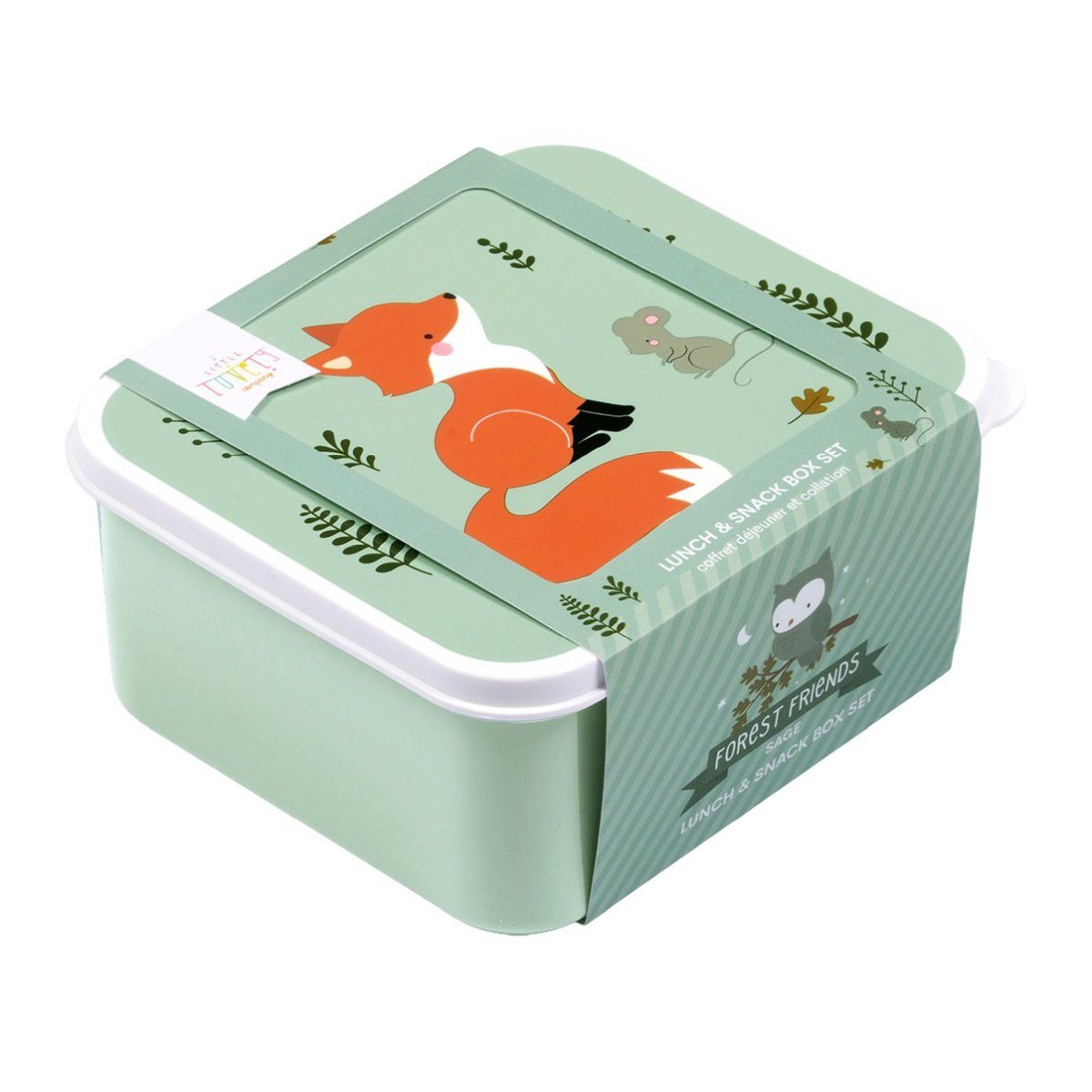 A Waldfreunde lovely Company Brotdosen Lunchbox Set little 4er