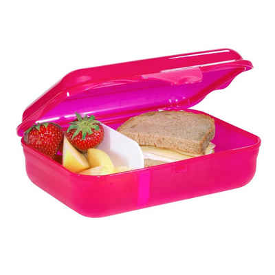 Step by Step Lunchbox mit Klickverschluss, spülmaschinengeeignet, Kunststoff, BPA-frei, (1-tlg)