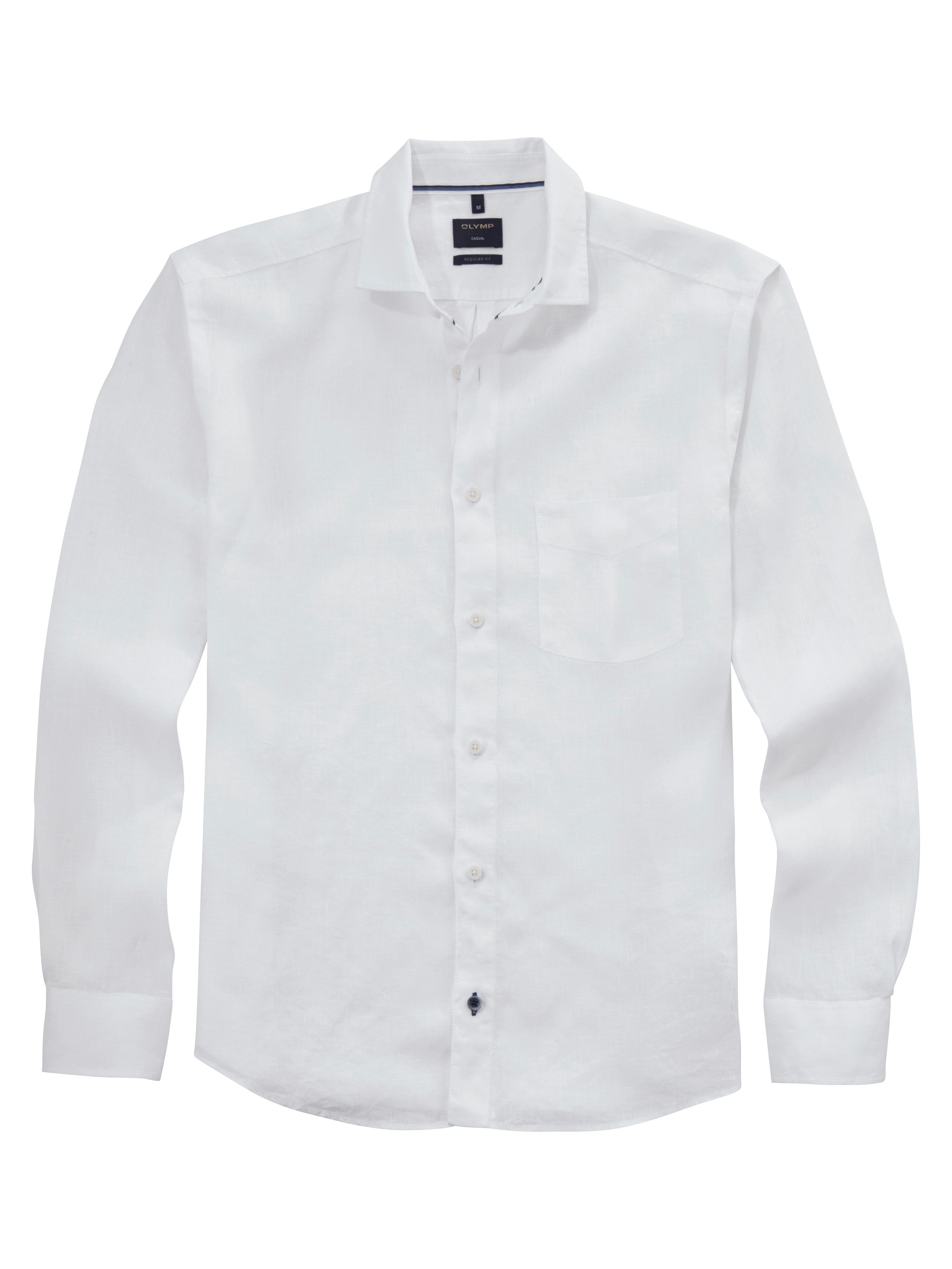 Leinenhemd OLYMP Hemd Casual - Leinen