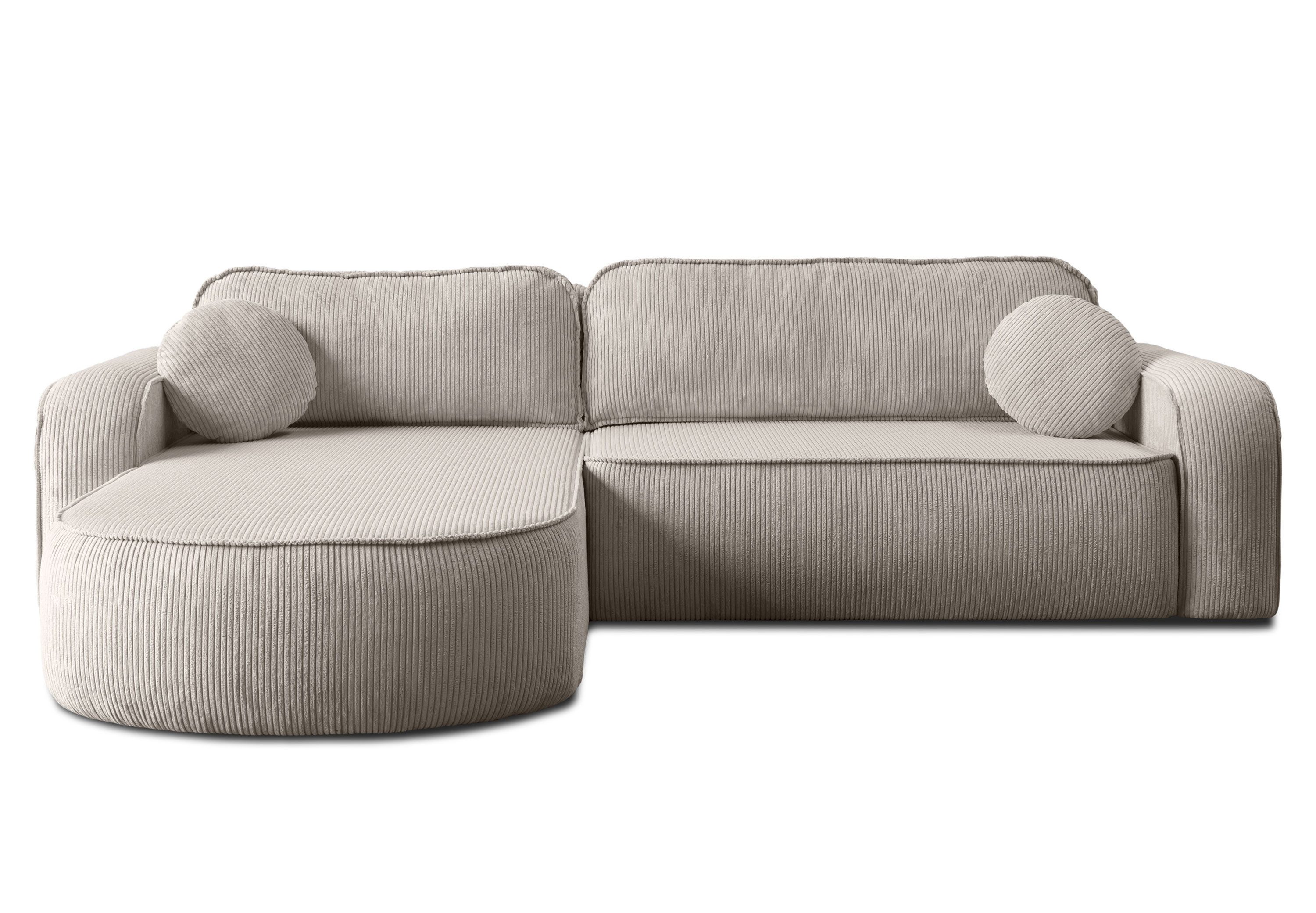 Lookway Ecksofa VENUS mit Schlaffunktion und Bettkasten, 275x78x178 cm – Bild 3 von 5