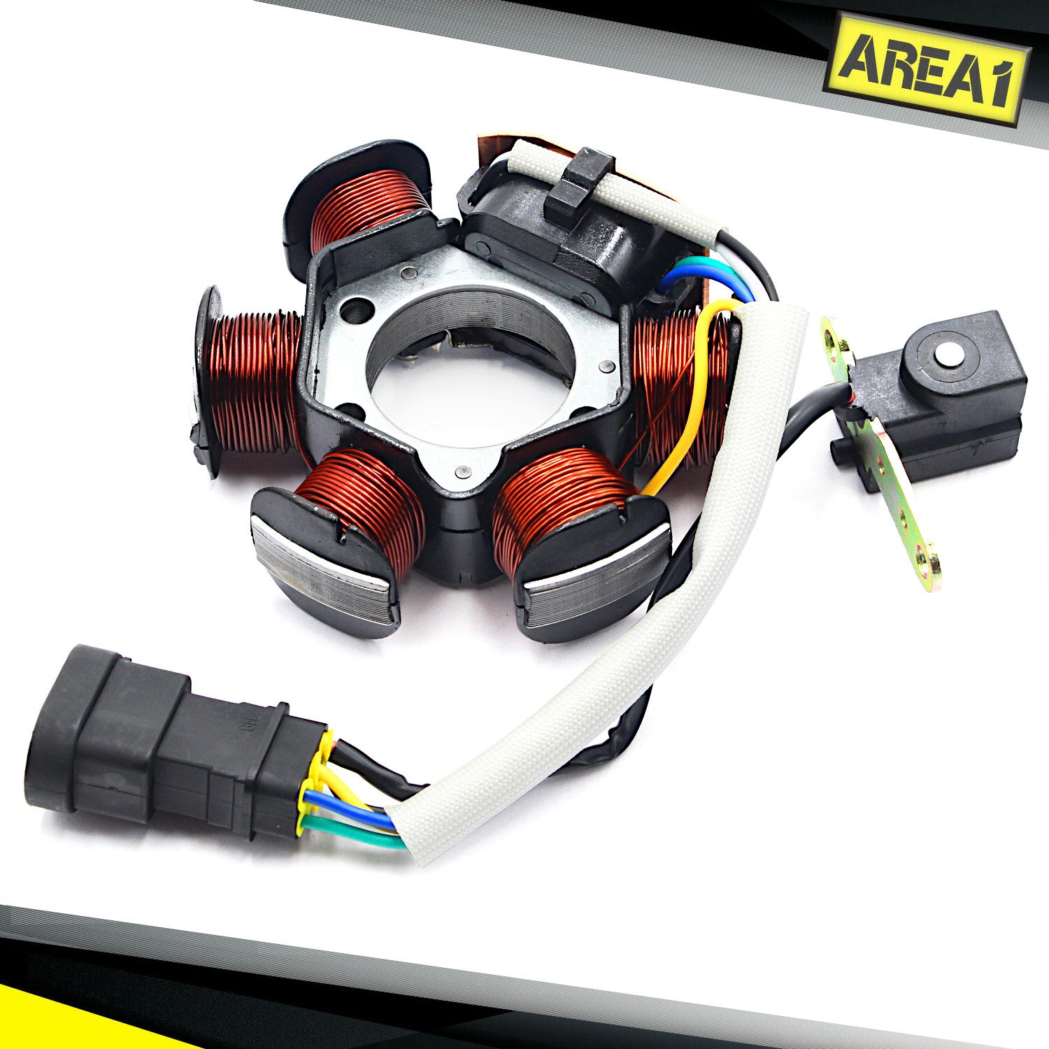 Lichtmaschinenregler Ersatz Lichtmaschine Stator für Piaggio 50ccm ab Bj. 99